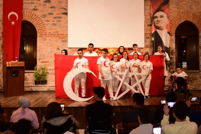 Bursa Osmangazi’de engelli çocuklardan gururlandıran gösteri