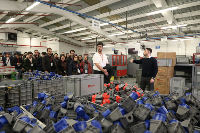 Bursa Osmangazi’de genç girişimciler üretim dünyasını tanıdı