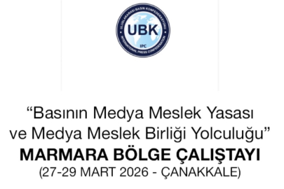 Medya Meslek Yasası İçin Marmara Bölge Çalıştayı Çanakkale'de yapılacak