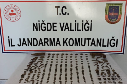 Niğde’de Tarihi Eser Operasyonu: 290 Parça Ele Geçirildi
