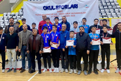 Niğde 19 Mayıs Ortaokulu Dart Takımı Türkiye Şampiyonası’na Yükseldi