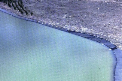 Koyunlu Köyü Göleti Yıllar Sonra İlk Kez Tamamen Doldu