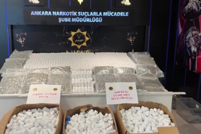 75 İlde Dev Uyuşturucu Operasyonu! 767 Kg Madde, 3,3 Milyon Hap Ele Geçirildi  