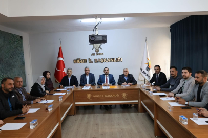 AK Parti Niğde’de İl Yönetim Kurulu Toplantısı Gerçekleştirildi