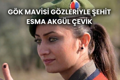 ŞEHİT JANDARMA ASTSUBAY ÜSTÇAVUŞ ESMA AKGÜL ÇEVİK (09.12.2019)