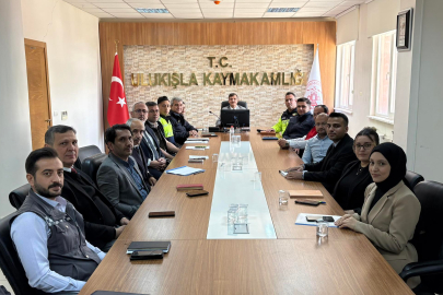 Ulukışla’da Trafik Güvenliği İçin Kurum Amirleri Toplantısı Yapıldı.