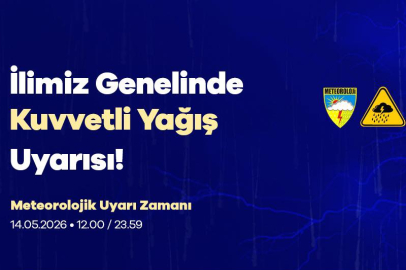 Niğde İçin Kuvvetli Yağış Uyarısı