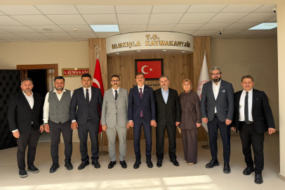 NİĞDEF’TEN ULUKIŞLA KAYMAKAMI EMİR OSMAN GÖKÇE’YE ZİYARET