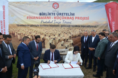 Niğde’de Küçükbaş Hayvancılığa Büyük Destek: “Birlikte Üretelim Finansmanı” Projesi Hayata Geçti